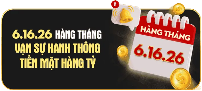 Hình ảnh các biểu tượng khuyến mãi và ưu đãi, thể hiện thông tin cập nhật về các chương trình khuyến mãi hàng tháng của MCW67.